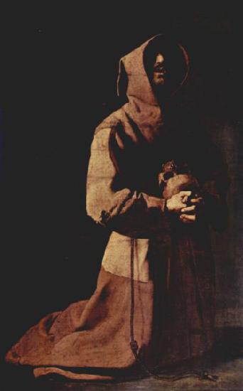 Francisco de Zurbaran Knieender Hl. Franziskus